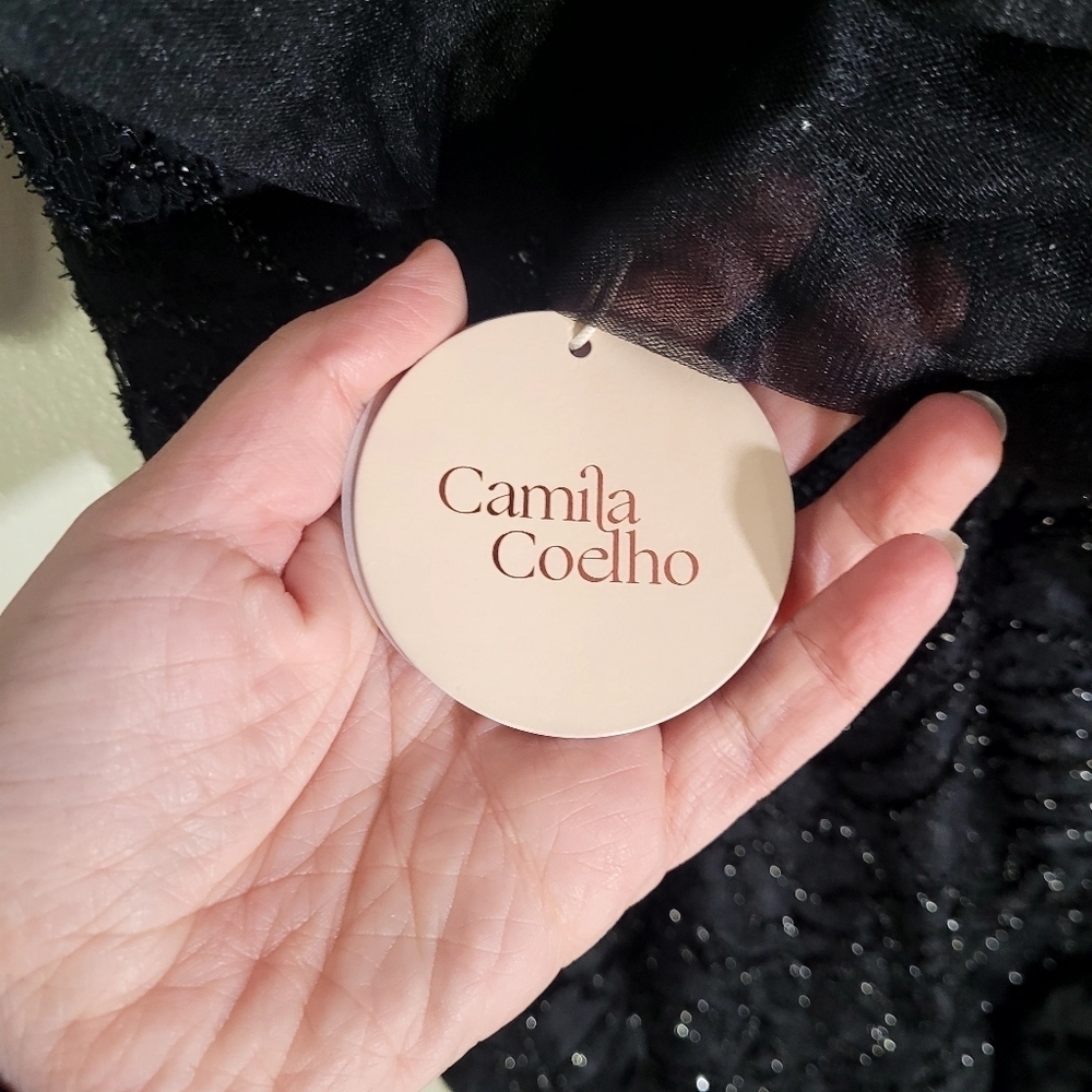 Camilla Coelho Black Lace Suesete Dress - Picture 8 of 11